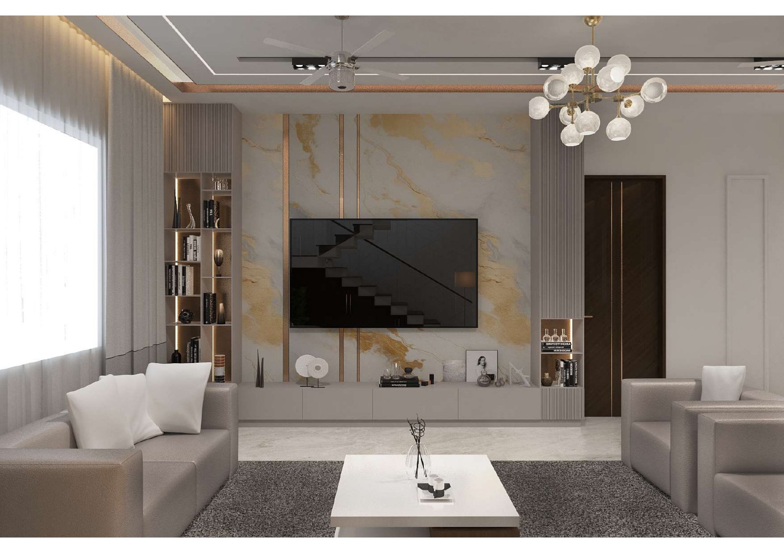 Living room interior design