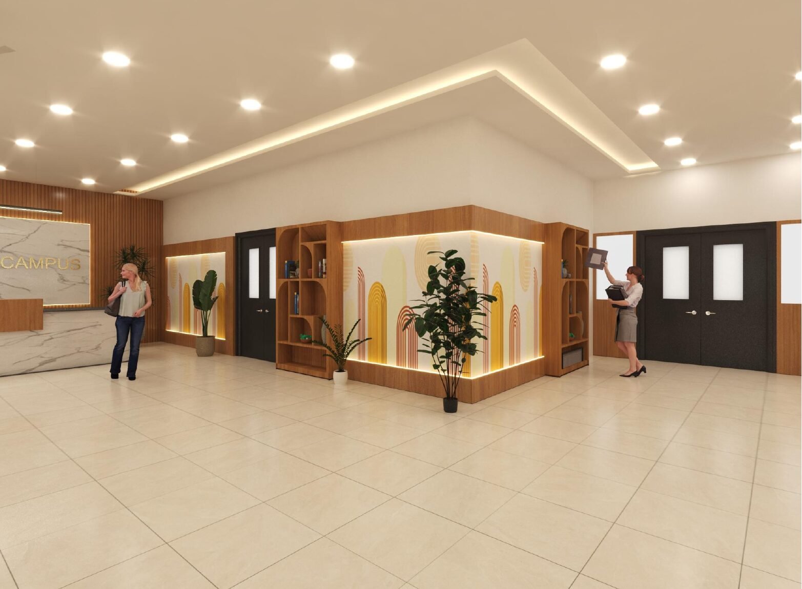 Commercial interior design